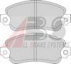 TALBO 424888 Brake Pad Set, disc brake